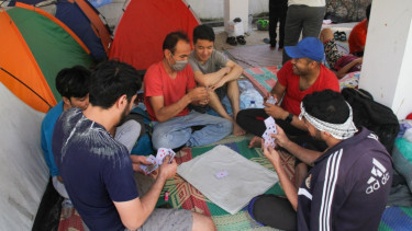 Pencari suaka asing tinggal di Jakarta