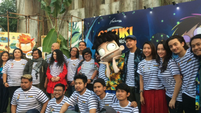Para cast film Si Juki The Movie: Harta Pulau Monyet.