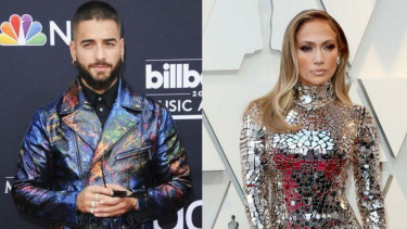 Maluma dan Jennifer Lopez 