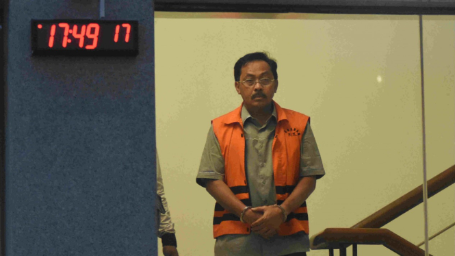 Gubernur non aktif Kepulauan Riau Nurdin Basirun 