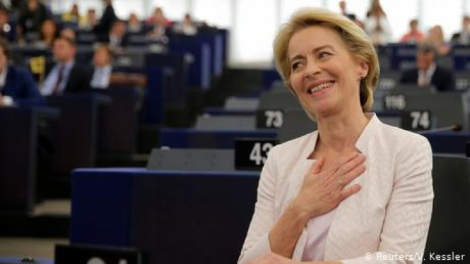 Menteri Pertahanan Jerman Ursula von der Leyen.-Reuters/V. Kessler