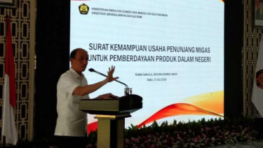 Wamen ESDM Acandra Tahar.