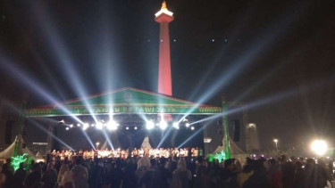 Lebaran Bewati di Monas, Jumat, 19 Juli 2019.