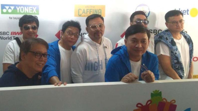 Grup band Kahitna tampil di final Indonesia Open 2019