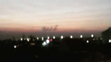 Langit menjelang malam di Jakarta 24 Juli 2019. (Foto diambil dari cuplikan rekaman video dari akun rizkigatra di Instagram)