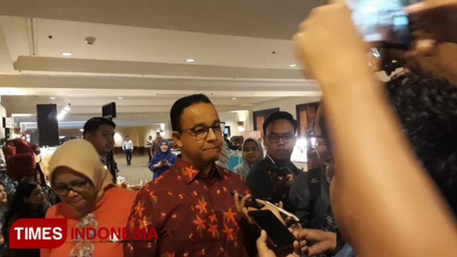 Gubernur DKI Jakarta Anies Rasyid Baswedan (FOTO: Rizki Amana/TIMES Indonesia)