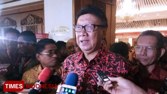 Menteri Dalam Negri Republik Indonesia, (Mendagri RI), Tjahjo Kumolo. (FOTO: Dok.TIMES Indonesia)