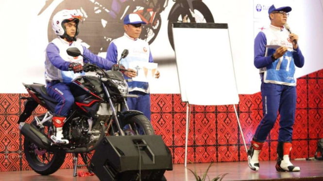 Honda kembali gelar safety riding instruktur kompetisi.