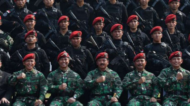 Panglima TNI Marsekal Hadi Tjahjanto resmikan Komando Operasi Khusus (Koopsus) TNI.