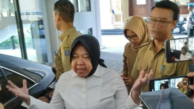 Wali Kota Surabaya Tri Rismaharini.