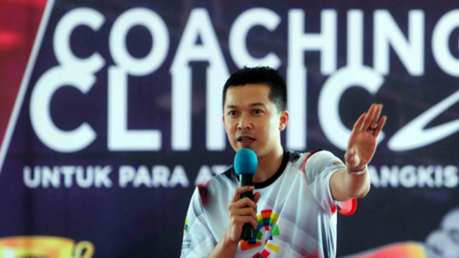 Mantan pemain bulu tangkis Indonesia, Taufik Hidayat.