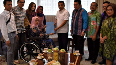Kepala Staf Kepresidenan Moeldoko menerima drg Romi