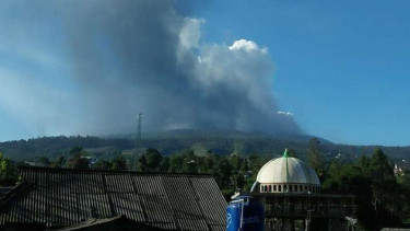 Gunung Tangkuban Perahu di Bandung, Jawa Barat.