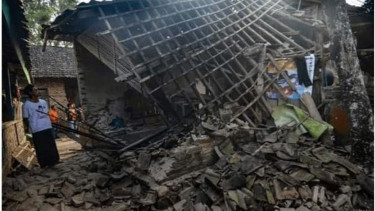 BMKG memperingatkan gempa Banten bisa mendatangkan tsunami setinggi 3 meter.