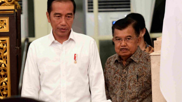 Presiden Jokowi dan Wapres Jusuf Kalla