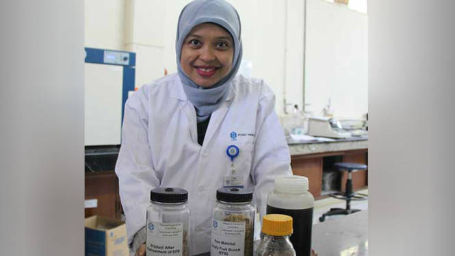 Peneliti Pusat Kimia LIPI, Indri Badria Adilina
