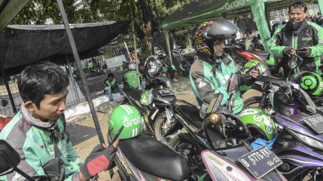Ilustrasi Ojek online