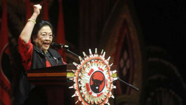 Ketua Umum PDI Perjuangan Megawati Soekarnoputri.