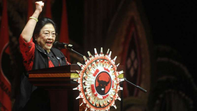 Ketua Umum PDI Perjuangan Megawati Soekarnoputri.
