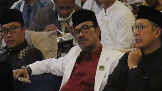 Dubes RI untuk Arab Saudi, Agus Maftuh di acara silaturahmi NU di Mekah