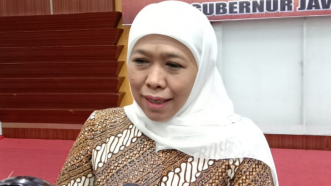 Gubernur Jawa Timur, Khofifah.