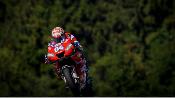 Pembalap Ducati, Andrea Dovizioso. 