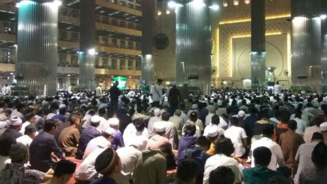 Salat Idul Adha di Masjid Istiqlal Jakarta