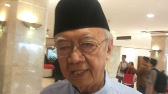 Ulama Salahuddin Wahid yang akrab disapa Gus Sholah.