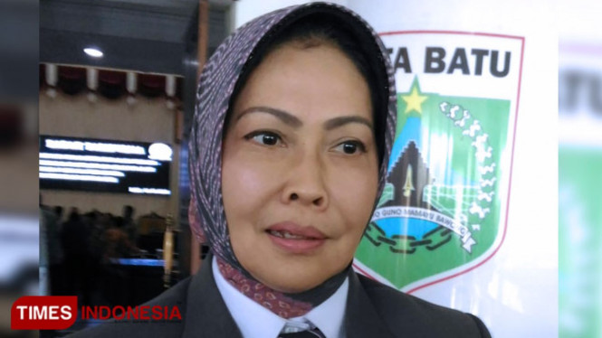 Wali Kota Batu, Dra Hj Dewanti Rumpoko M.Si (foto: Muhammad Dhani Rahman/TIMES Indonesia)ÂÂ