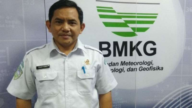 Kepala Bidang Mitigasi Gempabumi dan Tsunami BMKG, Dr. Daryono. 