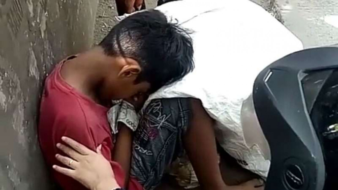 Video anak pemulung dikabarkan meninggal dunia karena kelaparan.