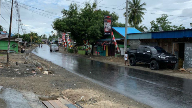 Kondisi Manokwari Papua pasca kerusuhan