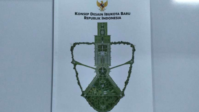 Konsep Desain Ibu Kota Negara versi Kementerian PUPR.
