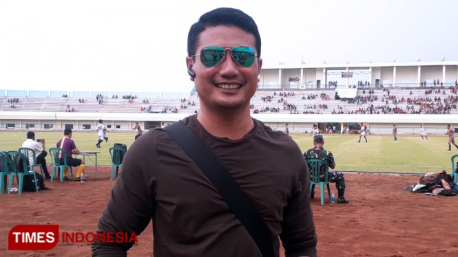 Manajer Persatu Tuban, Fahmi Fikroni, Jum"at, (23/08/2019). (Foto: Achmad Choirudin/TIMES Indonesia)