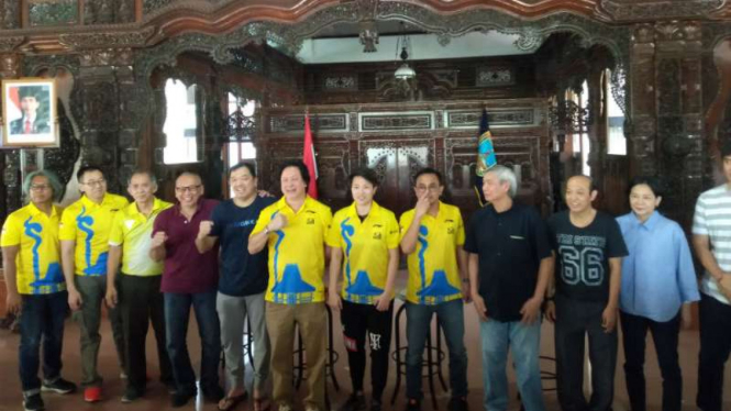 Legenda bulutangkis nasional hadir di Tiketcom Kudus Relay Marathon 2019 