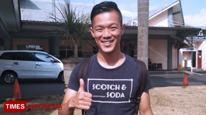Takafumi Akahosi, pemain asal Jepang yang didatangkan oleh Arema FC. (FOTO: Media officer Arema FC/TIMES Indonesia)