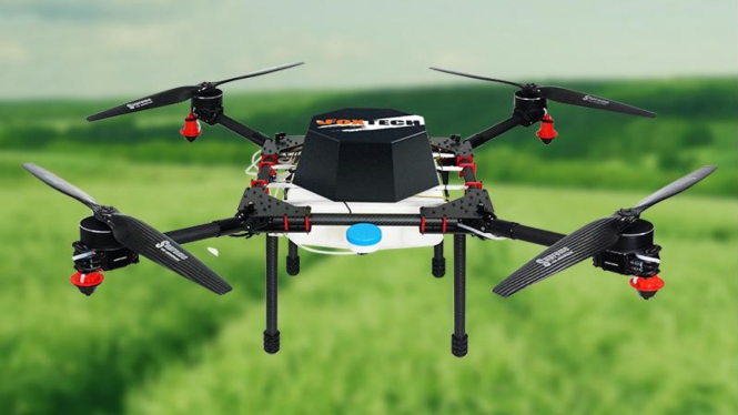 Gambar diatas merupakan contoh gambar drone