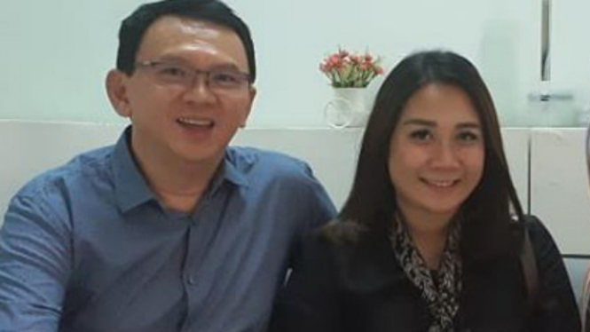 Basuki Tjahaja Purnama (Ahok) dan Puput Nastiti Devi.