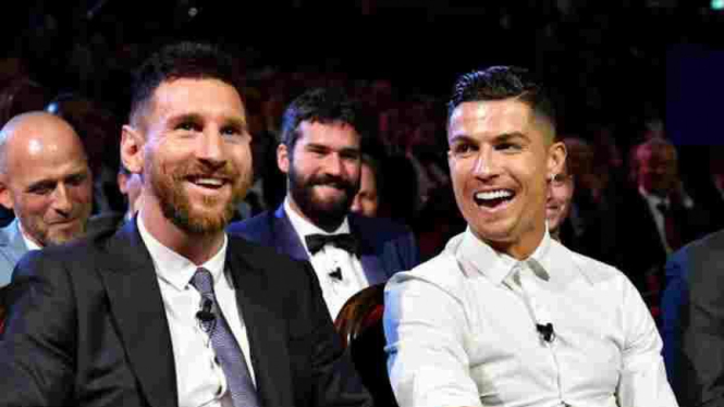 Lionel Messi dan Cristiano Ronaldo