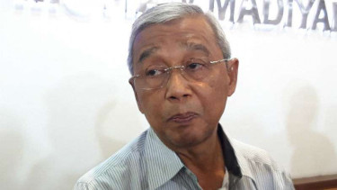 Mantan Ketua KPK, Busyro Muqqodas, di Kantor PP Muhammadiyah Yogyakarta