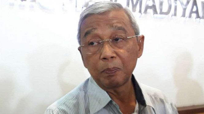 Mantan Ketua KPK, Busyro Muqqodas, di Kantor PP Muhammadiyah Yogyakarta