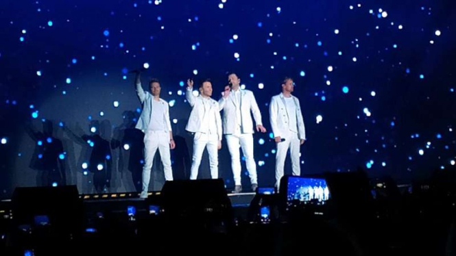 Konser Westlife di Borobudur