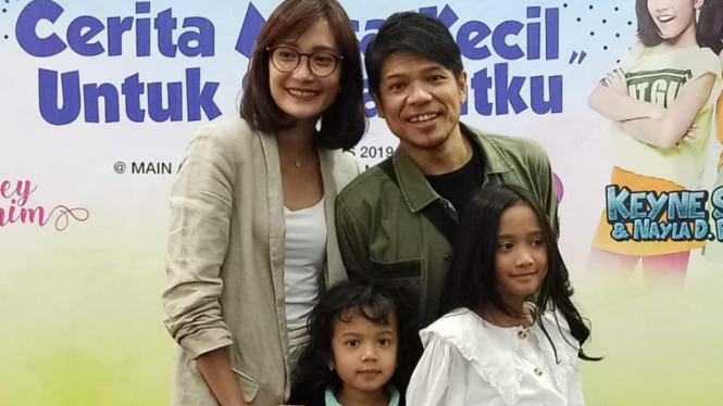 Baim, Artika Sari Devi, Abbey dan Zoey Ibrahim.
