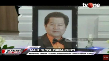 Hendra Tjahjana korban meninggal dalam kecelakaan mau di Tol Purbaleunyi.