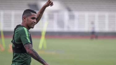 Pemain Timnas Indonesia, Alberto 'Beto' Goncalves.