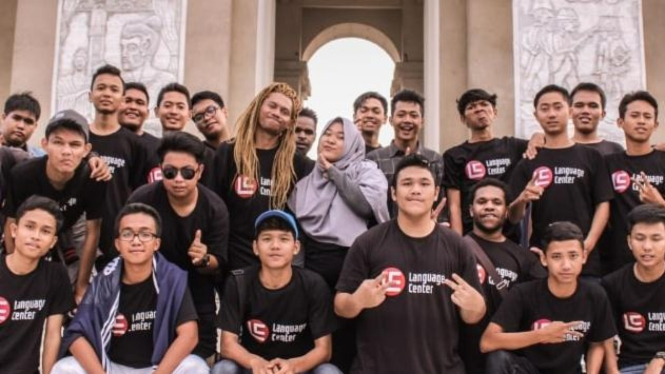 Salah satu contoh kegiatan pelajar di Kampung Inggris Pare