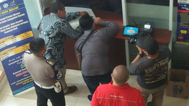 Ombudsman sidak ke Samsat Kota Bekasi, Kamis, 5 September 2019.