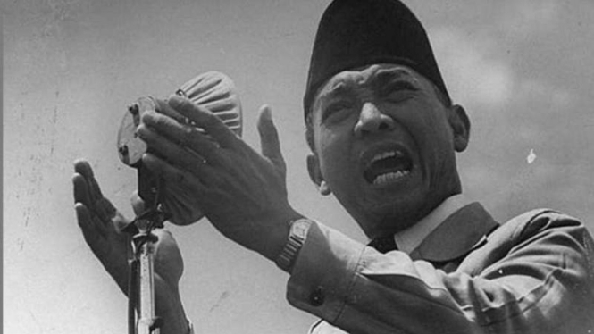 Presiden Soekarno.