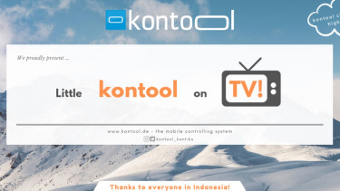 Kontool masuk televisi