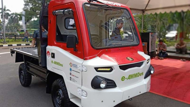 AMMDes dibuat lebih canggih dan moderen dengan menggunakan motor listrik